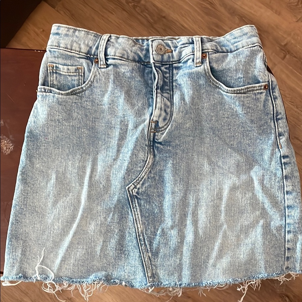Denim Blue Skirt